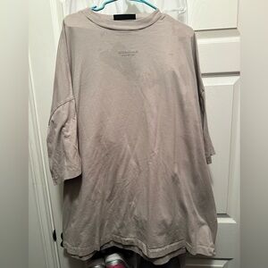 Fear of God Essentials Taupe Short Sleeve Tee